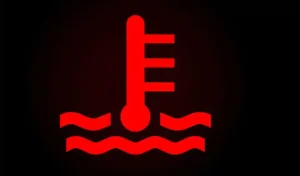 testigo temperatura motor