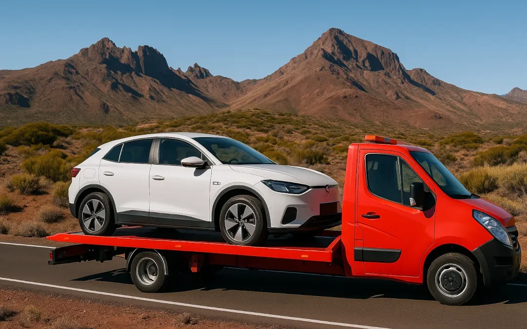 Cómo se debe remolcar un coche eléctrico en grúa