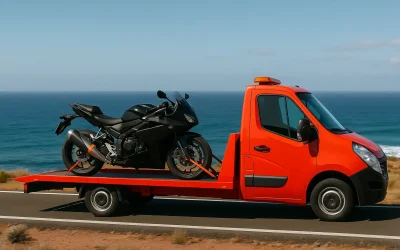 Cómo transportar una moto: opciones, requisitos y consejos