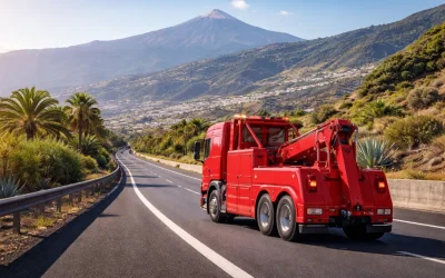 Rescate de camiones y vehículos pesados